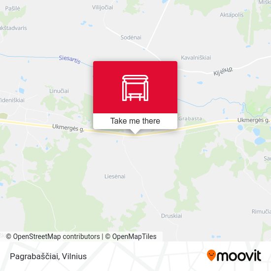 Карта Pagrabaščiai