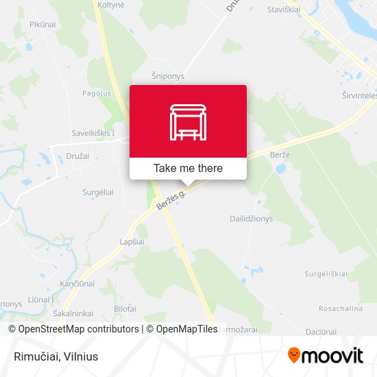Карта Rimučiai
