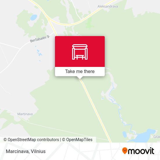 Карта Marcinava