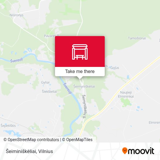 Карта Šeiminiškėliai
