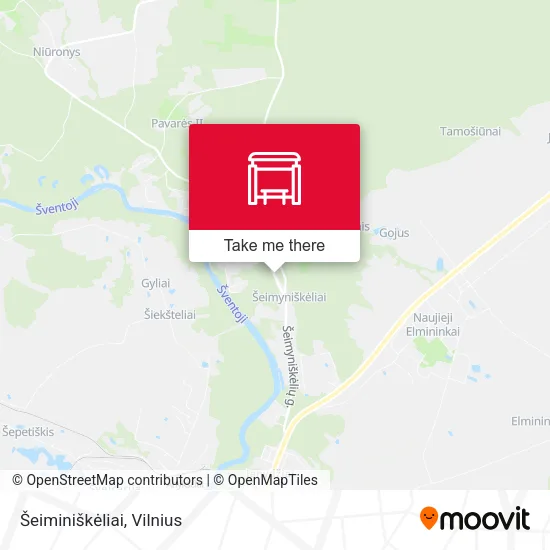 Карта Šeiminiškėliai