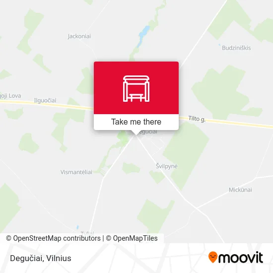 Карта Degučiai