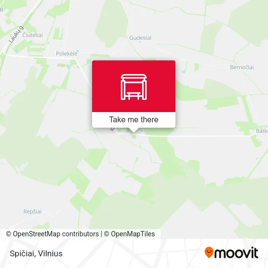 Карта Spičiai