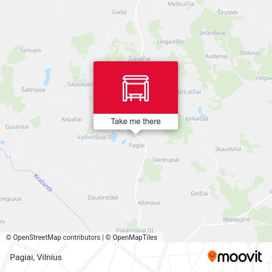Карта Pagiai