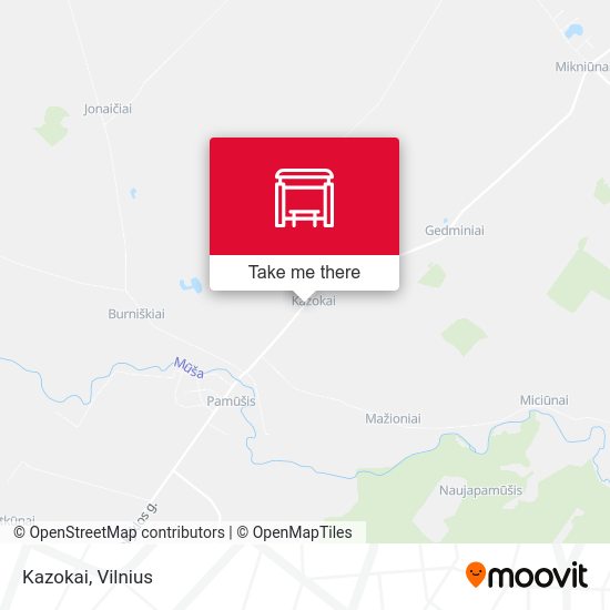 Карта Kazokai