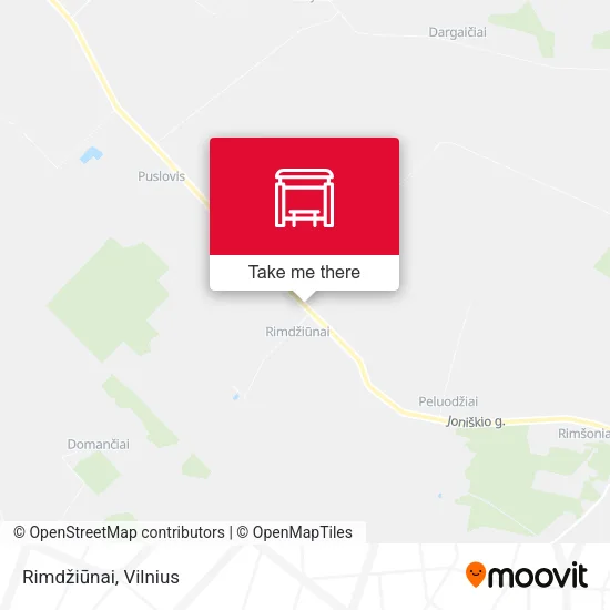 Карта Rimdžiūnai