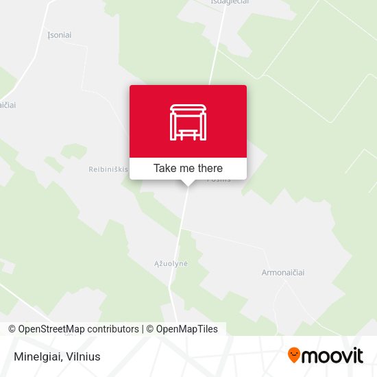 Карта Minelgiai