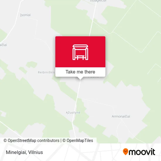 Карта Minelgiai