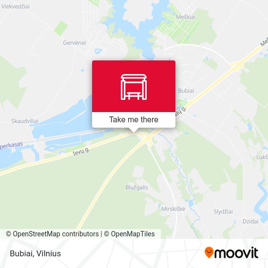 Карта Bubiai