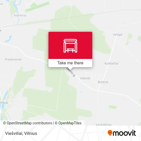 Карта Viešviliai