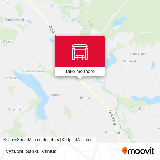 Карта Vyžuonų Sankr.