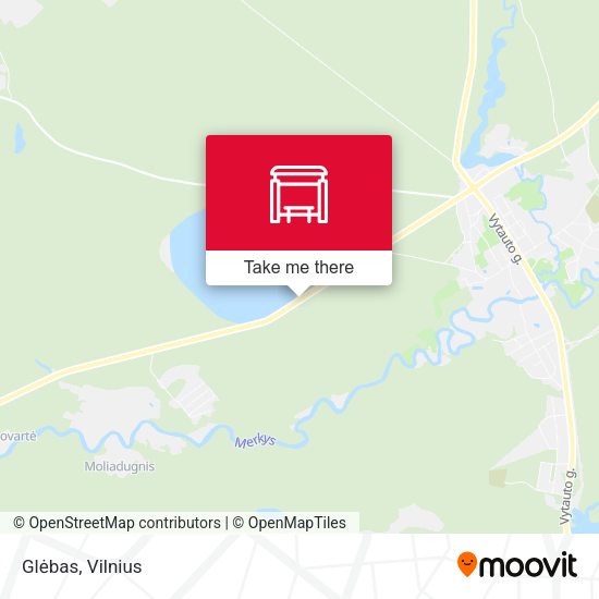 Карта Glėbas
