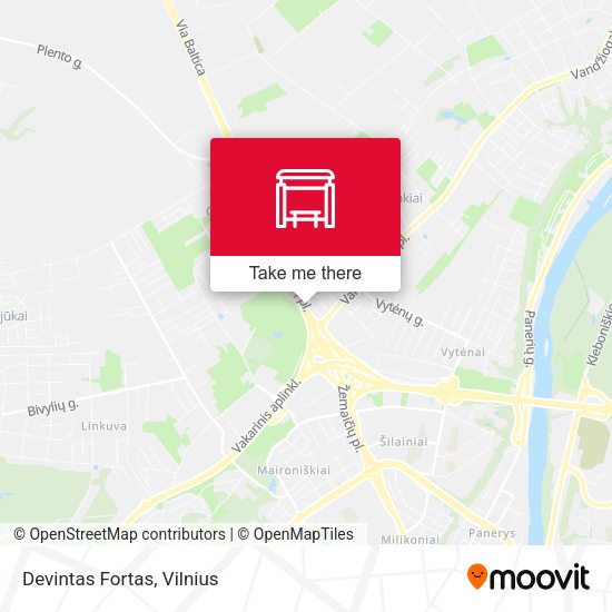Карта Devintas Fortas