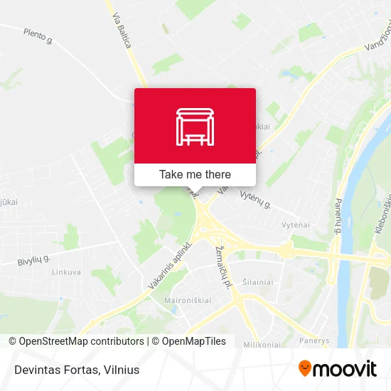 Карта Devintas Fortas