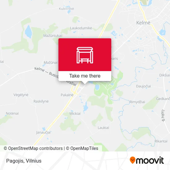 Карта Pagojis