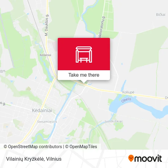 Vilainių Kryžkėlė map