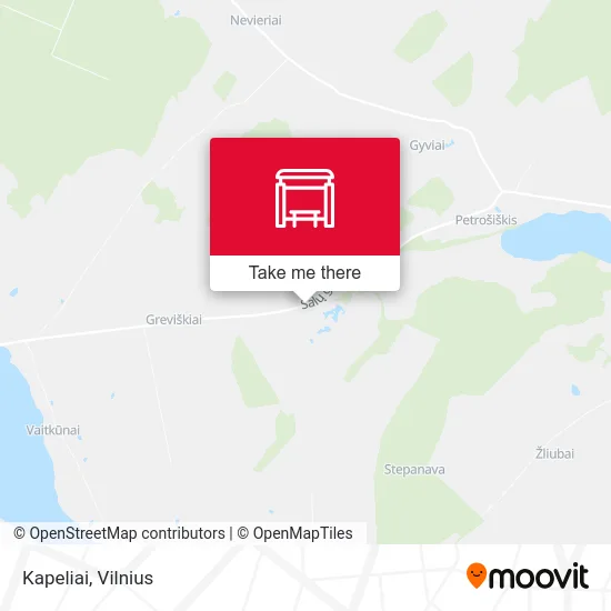 Kapeliai map