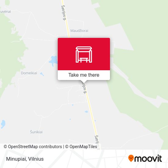 Карта Minupiai