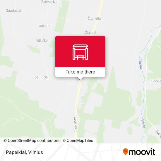 Карта Papelkiai