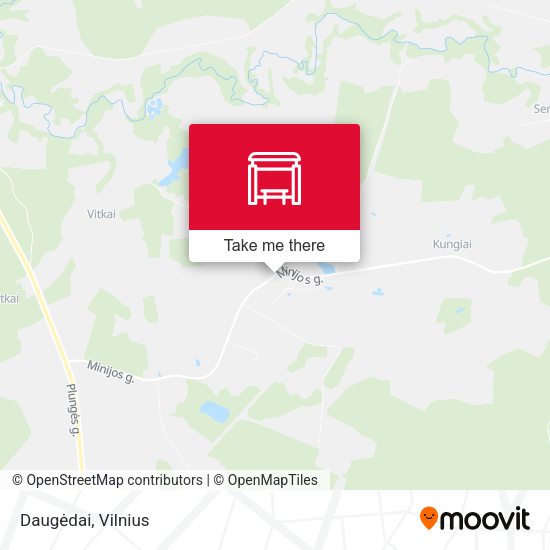 Карта Daugėdai