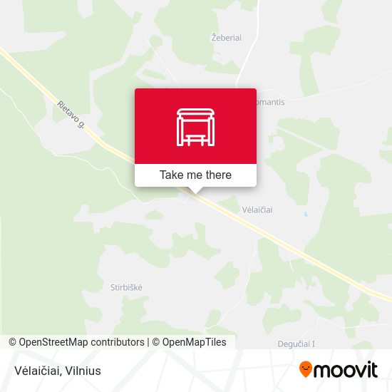 Карта Vėlaičiai