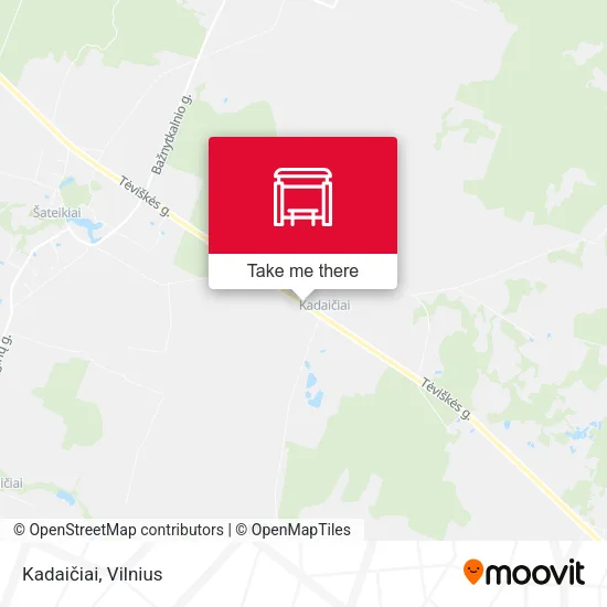 Карта Kadaičiai