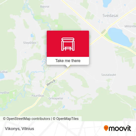 Карта Vikonys