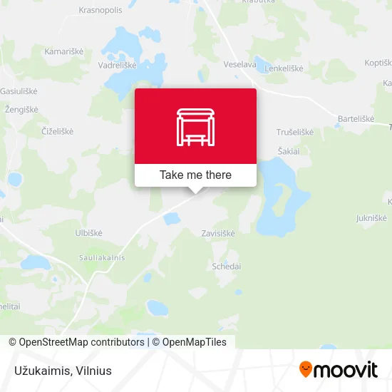 Карта Užukaimis