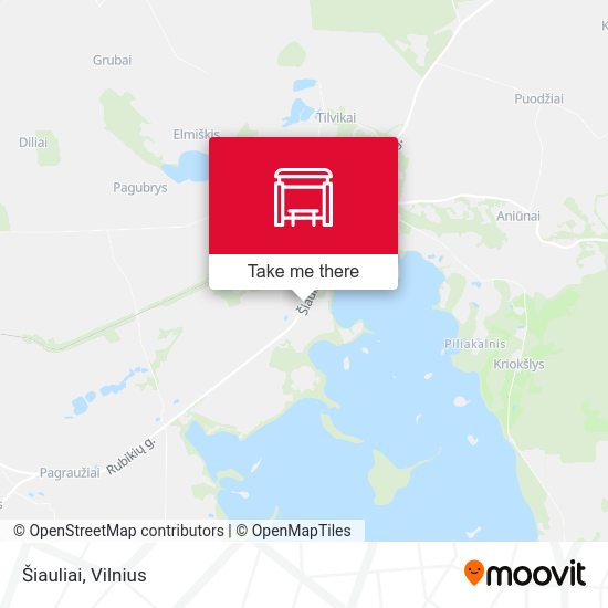 Карта Šiauliai