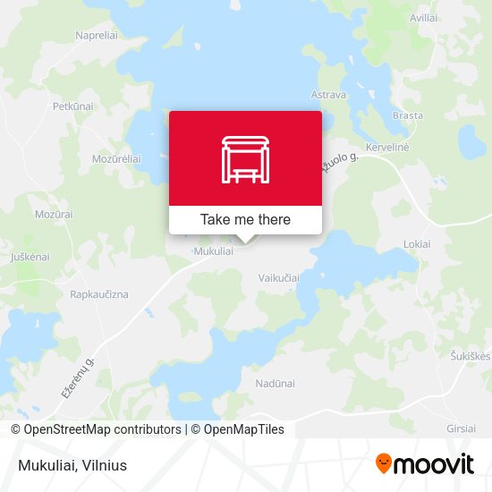 Карта Mukuliai