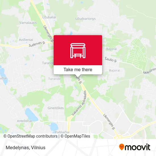 Карта Medelynas