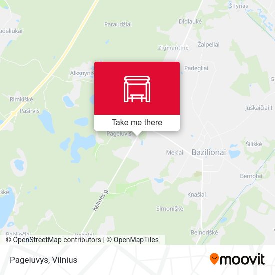 Карта Pageluvys