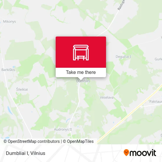Карта Dumbliai I