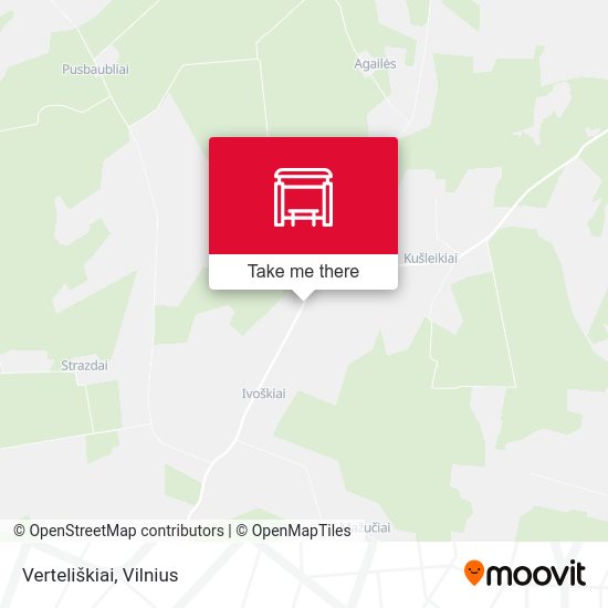 Карта Verteliškiai