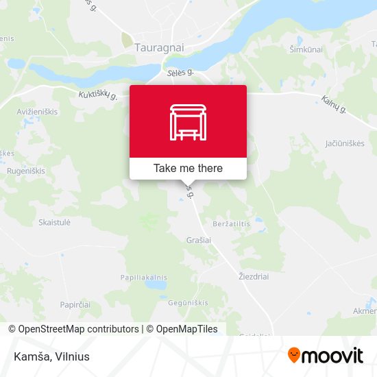 Карта Kamša