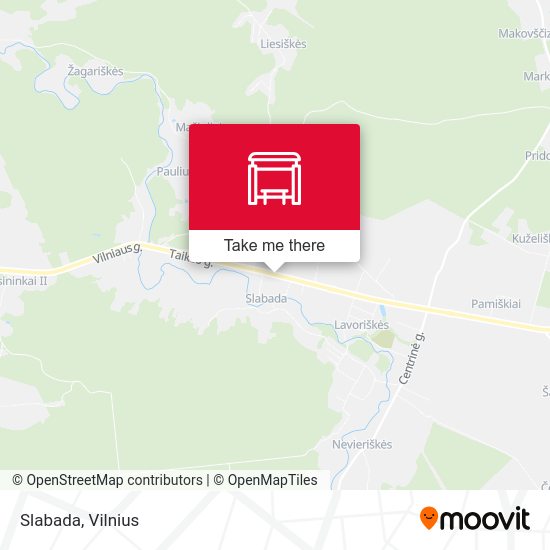 Карта Slabada