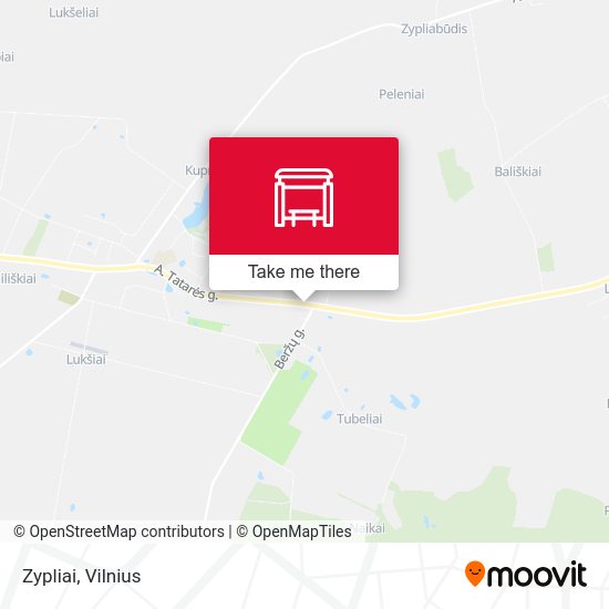 Карта Zypliai