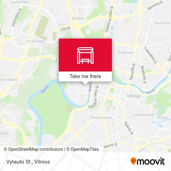 Карта Vytauto St.