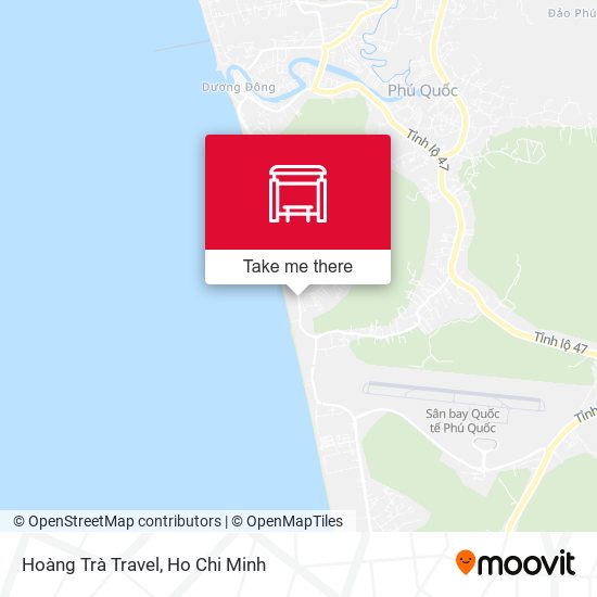 Hoàng Trà Travel map
