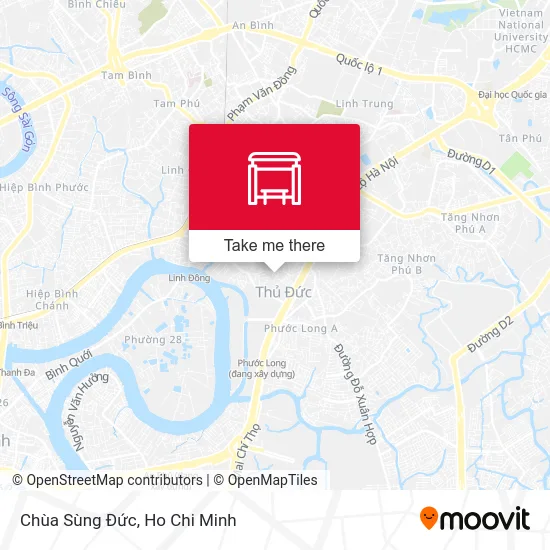 Chùa Sùng Đức map