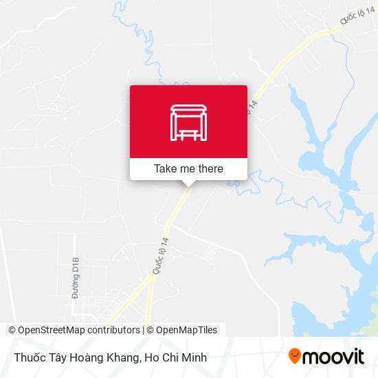 Thuốc Tây Hoàng Khang map