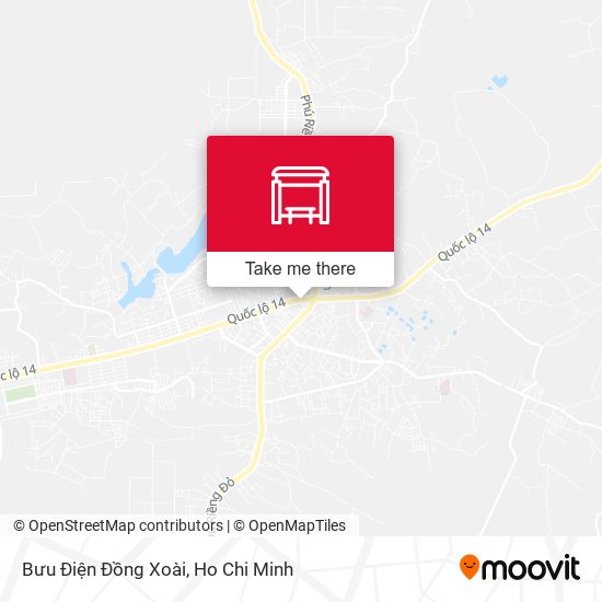 Bưu Điện Đồng Xoài map