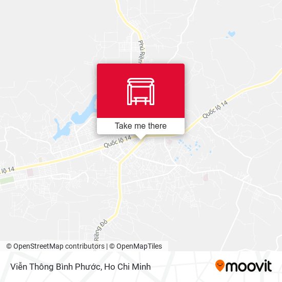 Viễn Thông Bình Phước map