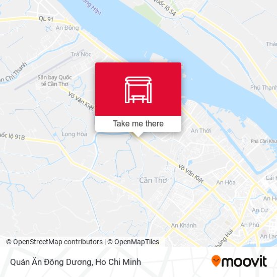 Quán Ăn Đông Dương map