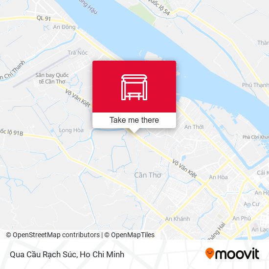 Qua Cầu Rạch Súc map