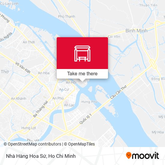 Nhà Hàng Hoa Sứ map