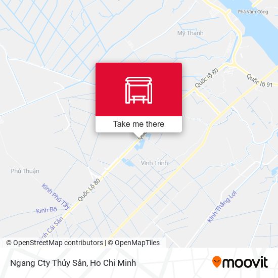 Ngang Cty Thủy Sản map