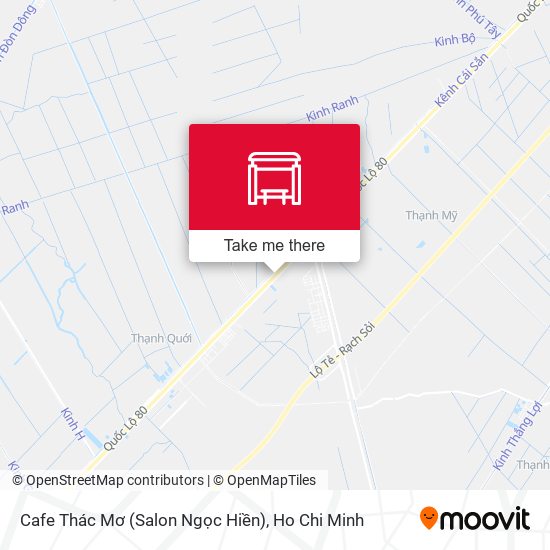 Cafe Thác Mơ (Salon Ngọc Hiền) map