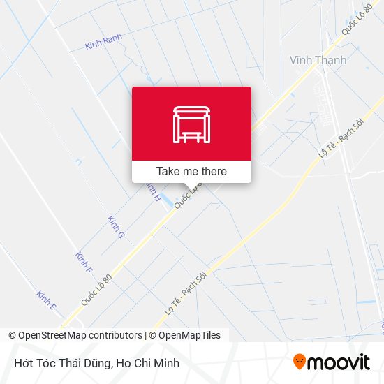 Hớt Tóc Thái Dũng map