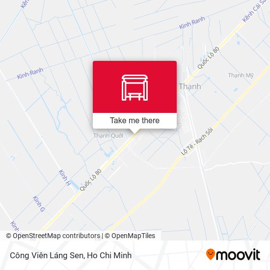 Công Viên Láng Sen map